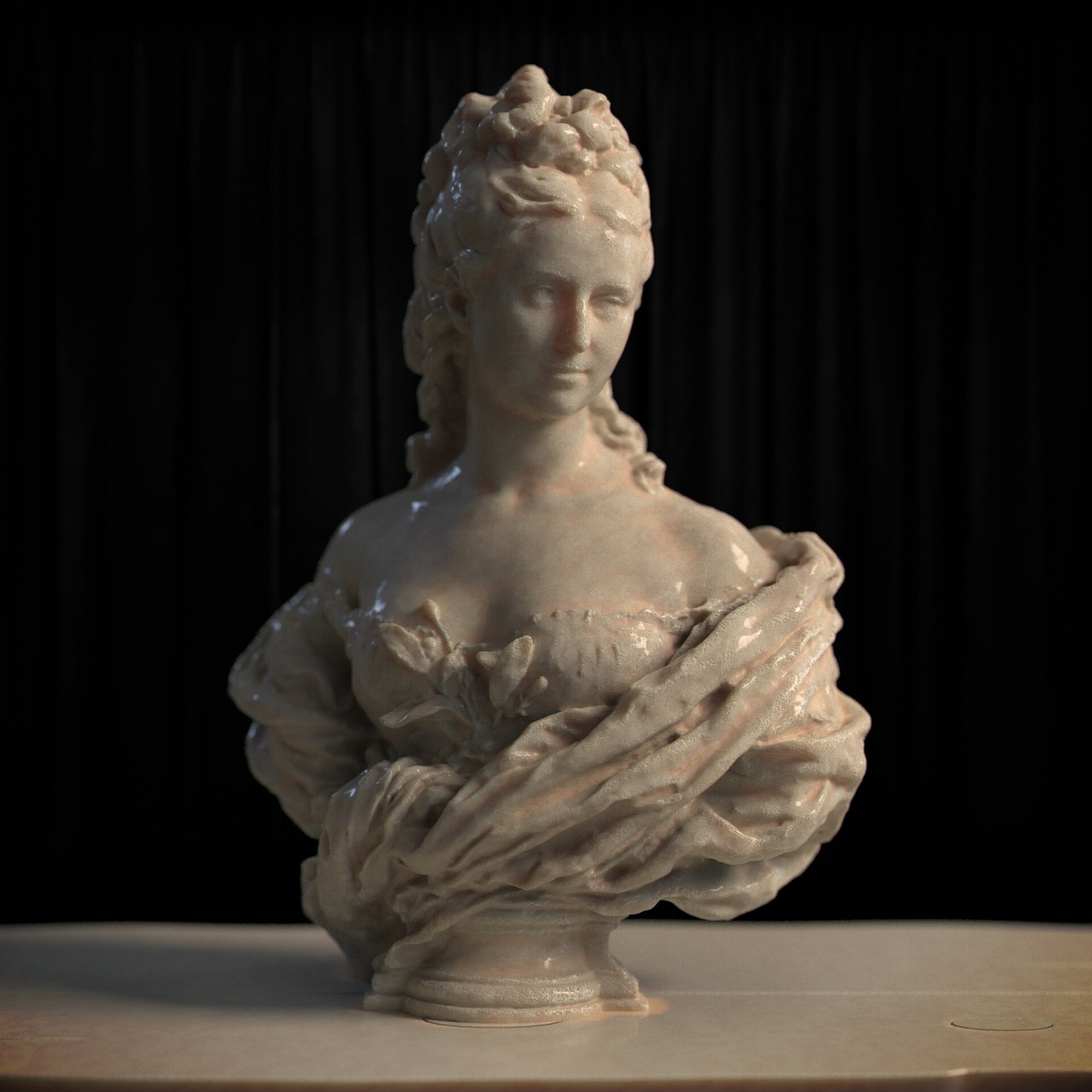 Artstation Marble Shader Gourish Pn