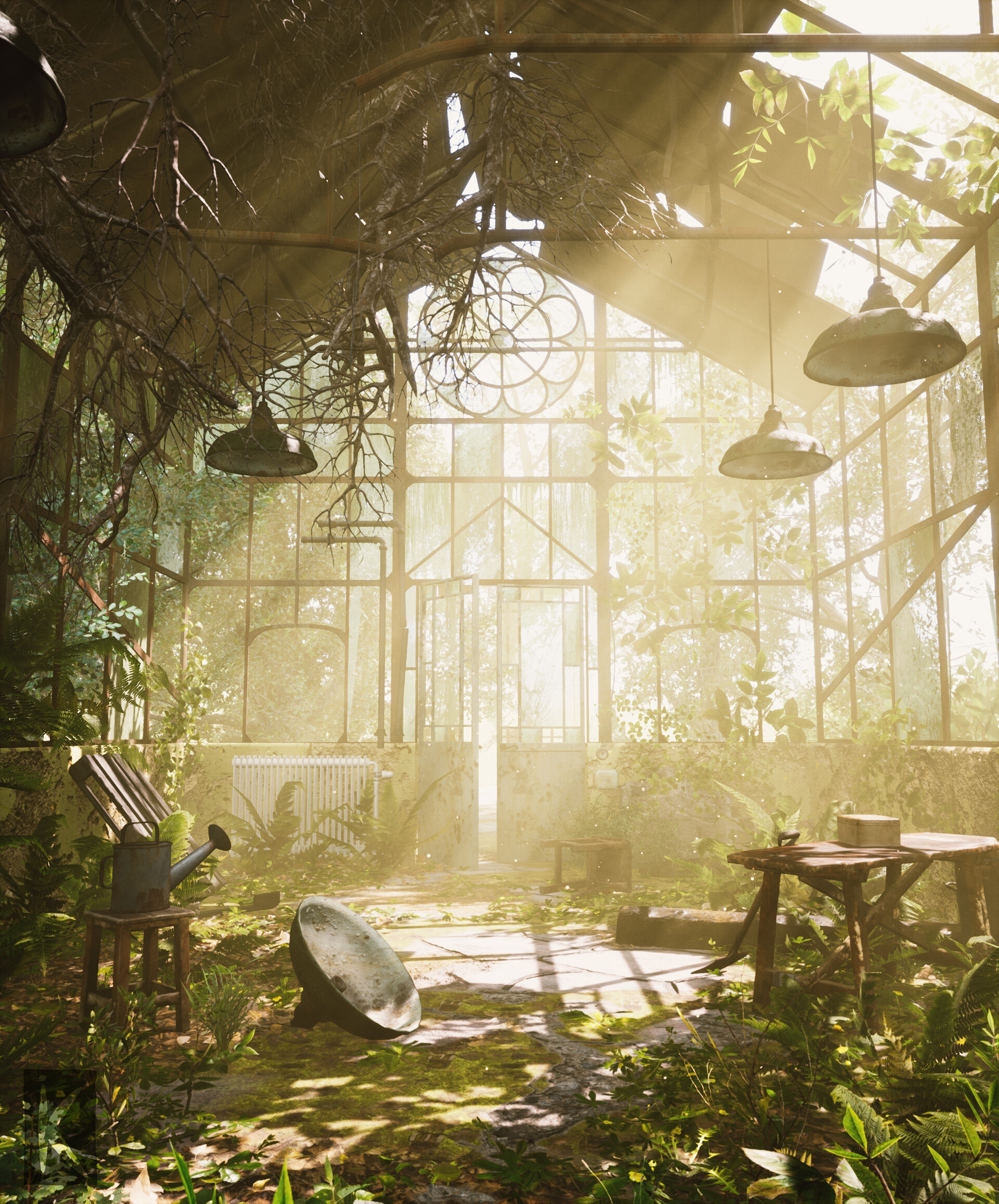 ArtStation - Greenhouse [UE4]