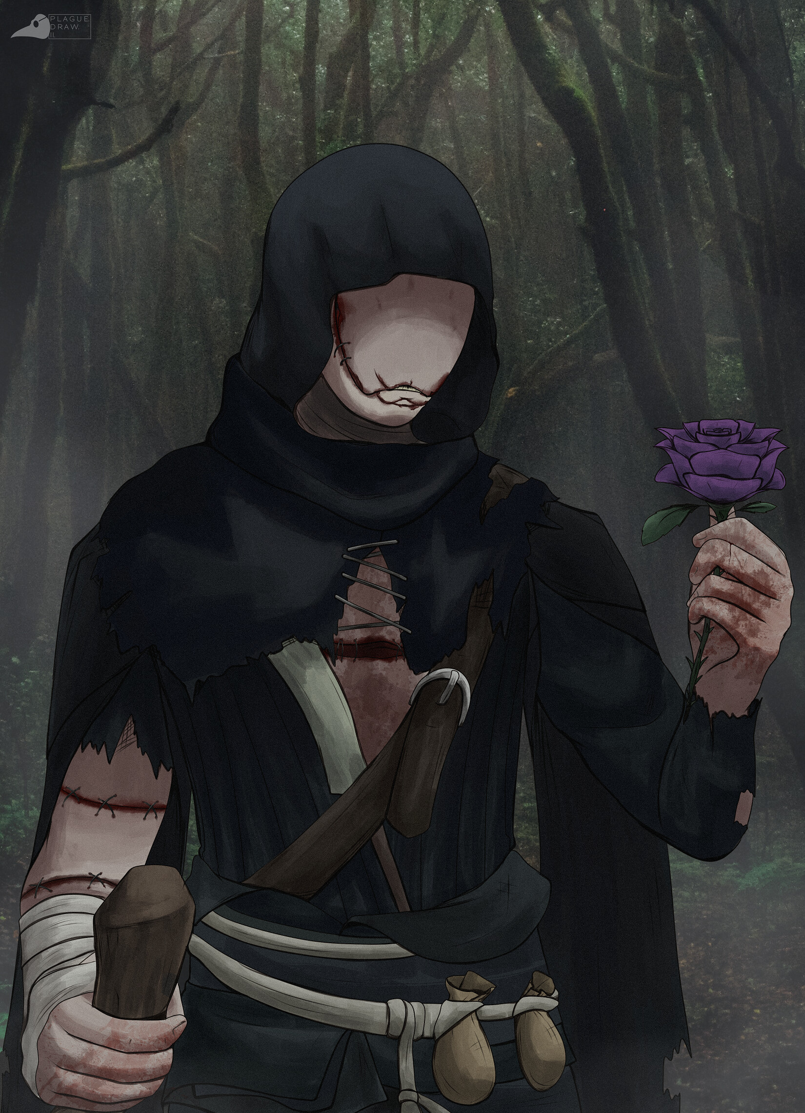 Artstation The Caretaker Plague Draw Ii