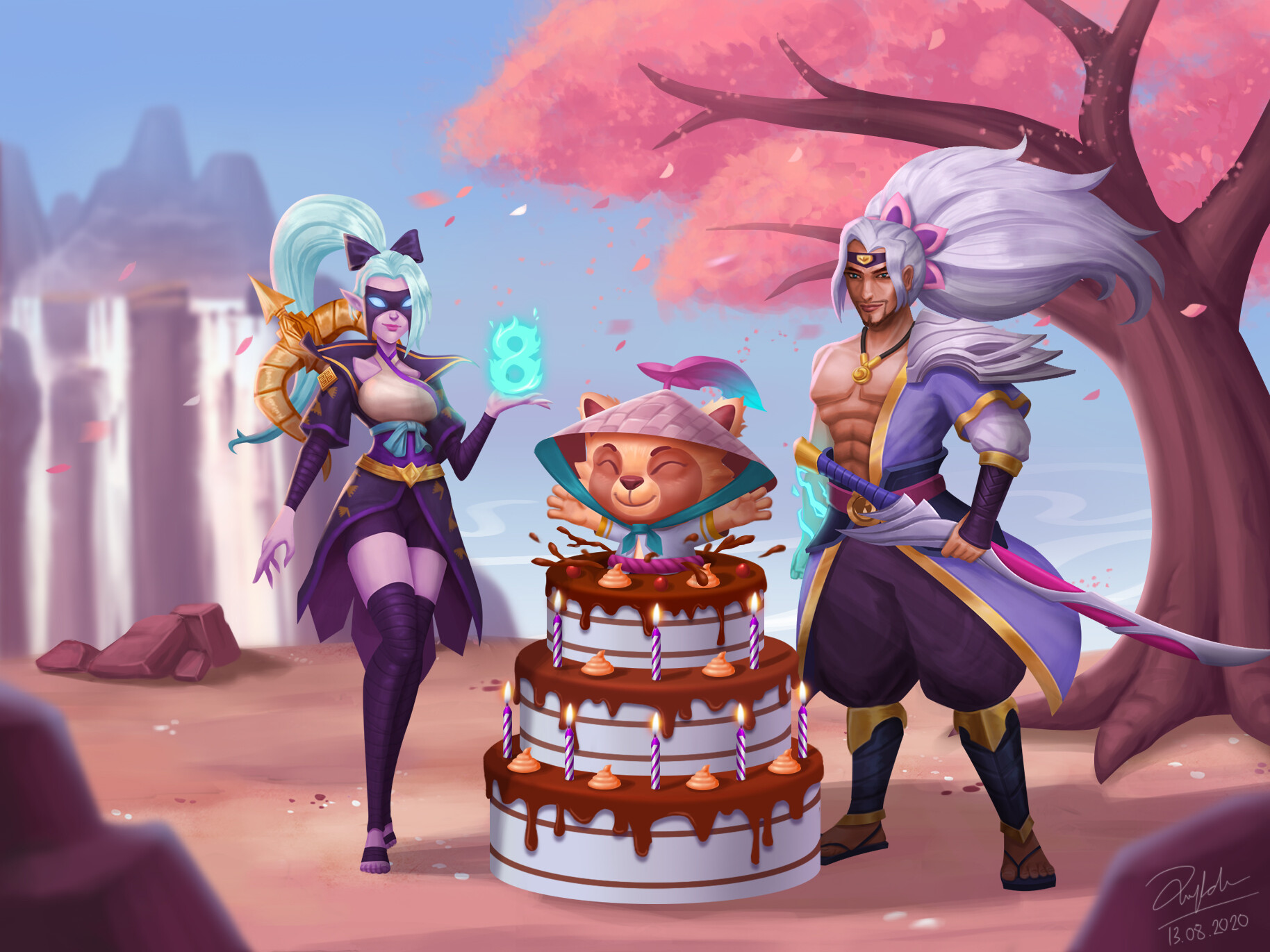 League Of Legends Birthday Card