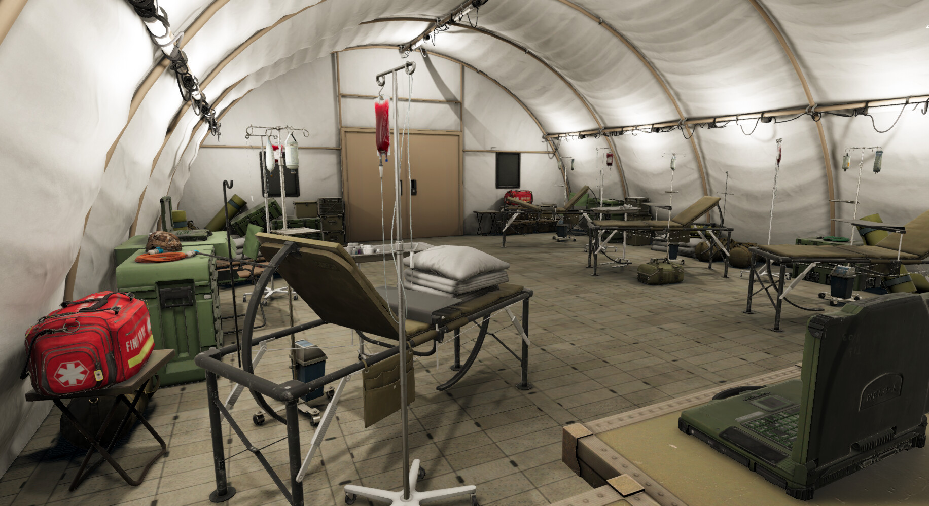 Dekogon Studios - VR Patients Military Tent