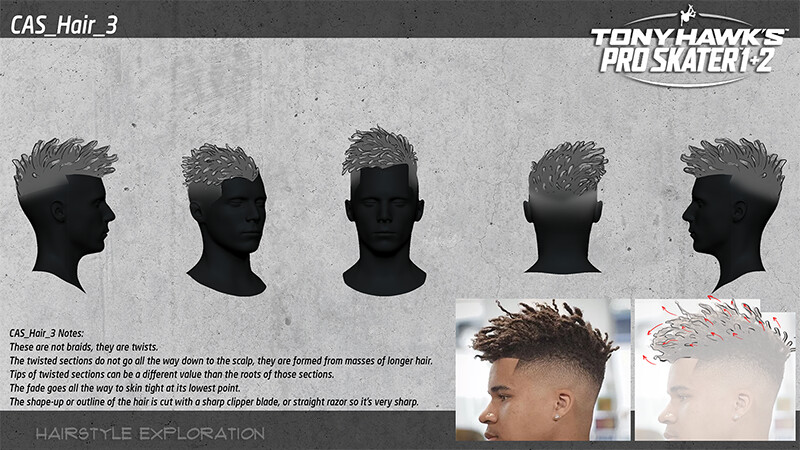 Hairstyle Concept (Photoshop)