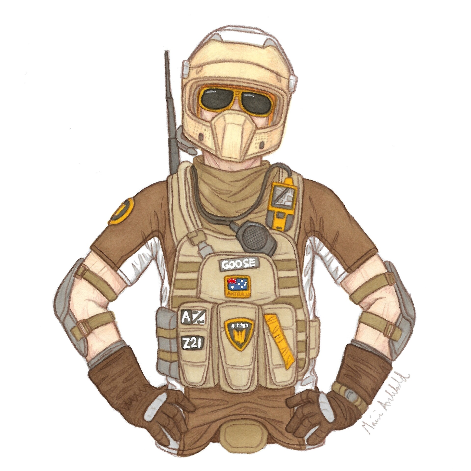 ArtStation - Mozzie (Commission)