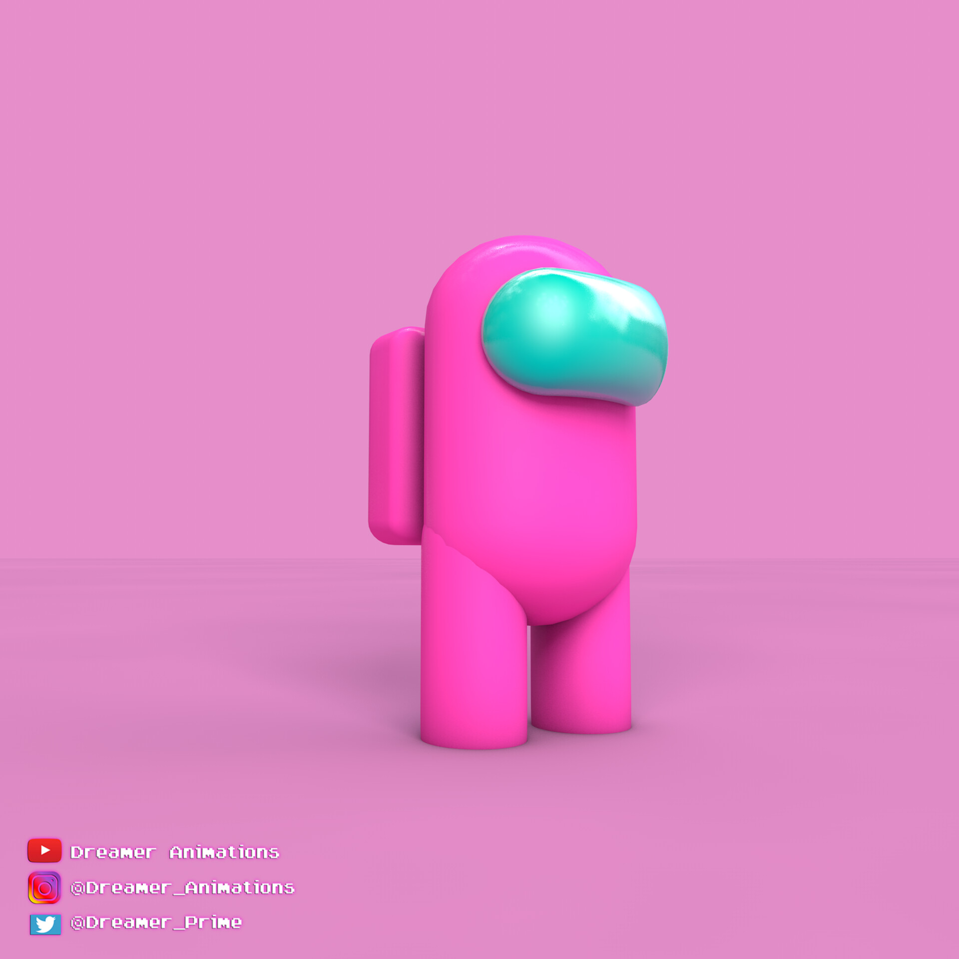 Artstation Among Us 3d Dreamer Animations
