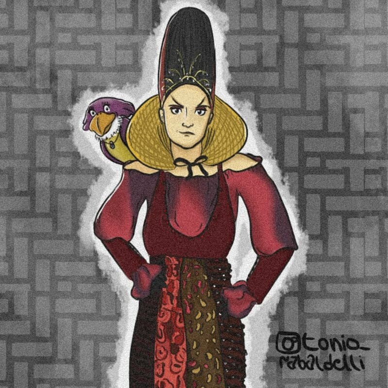 ArtStation - Witch Morgana and Adelaide.