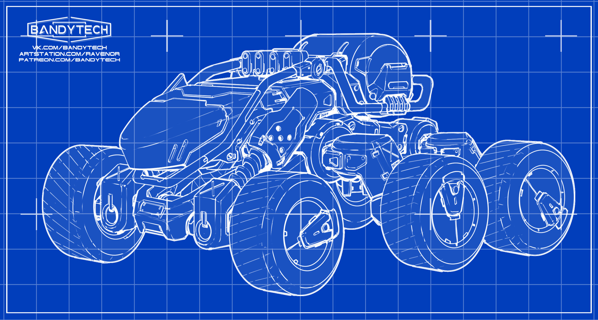 ArtStation - Blueprint - Rover