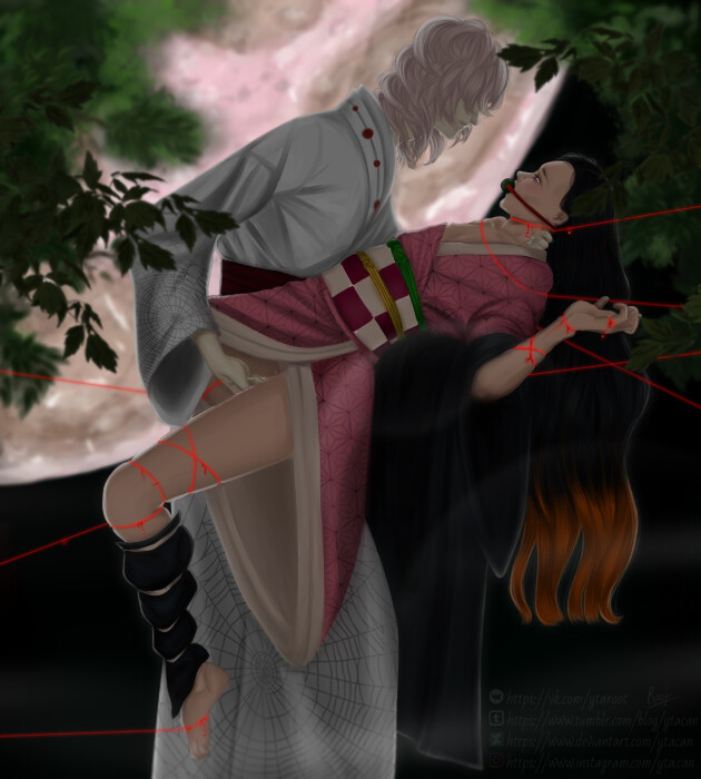 Utaroot Kamado Nezuko And Rui Demon Slayer Kimetsu No Yaiba Utaroot Kamado Nezuko And Rui Demon Slayer Kimetsu No Yaiba