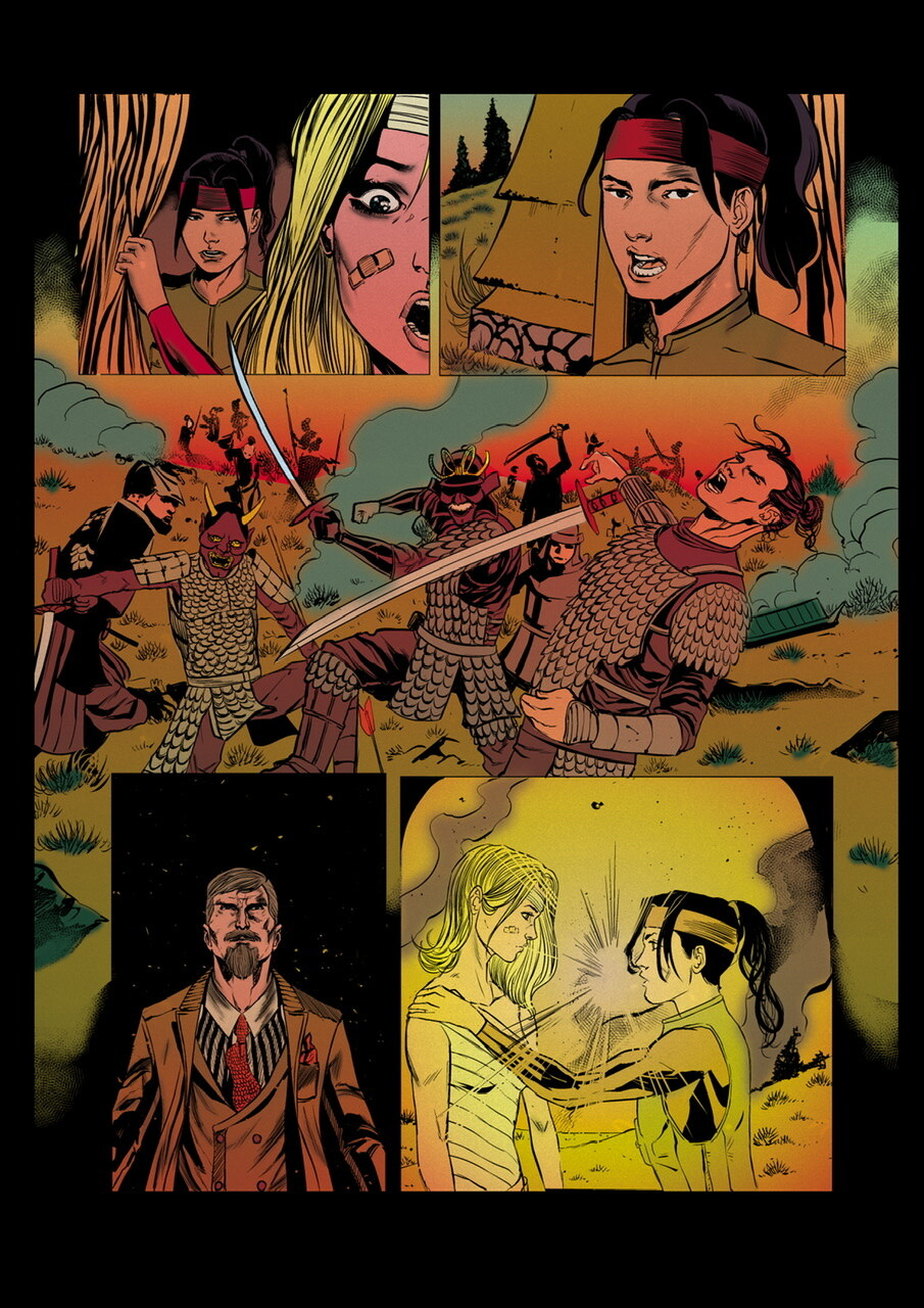 Writer: Jassim Al Mohannadi
Colors: by me 