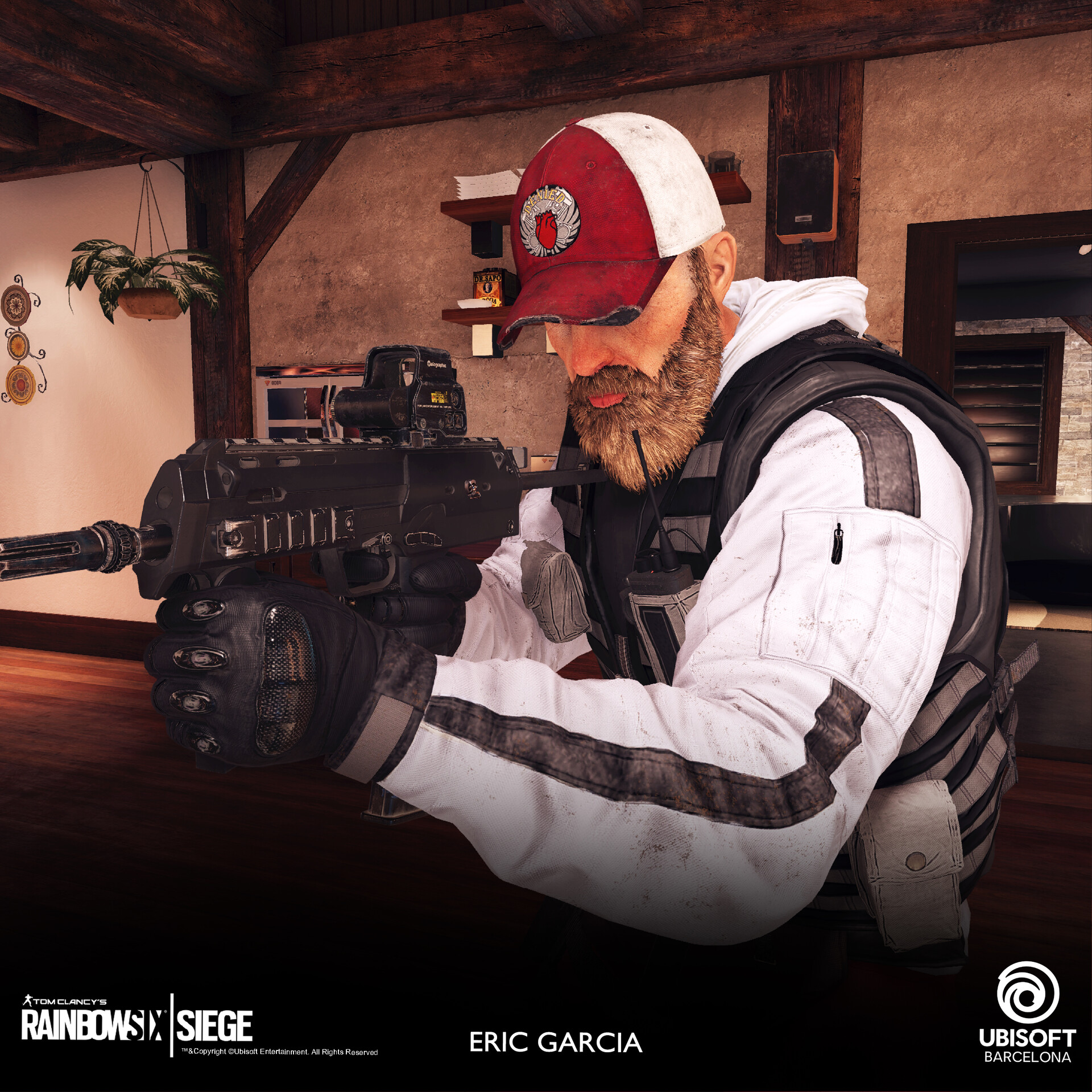 Artstation Rainbow Six Siege Bandit Broken Hearts Club Eric Garcia