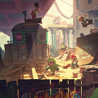 tommykinnerup - Key Art for Subway Surfers The Animated Series