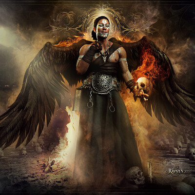 Ravven dhu priest of bones ravven