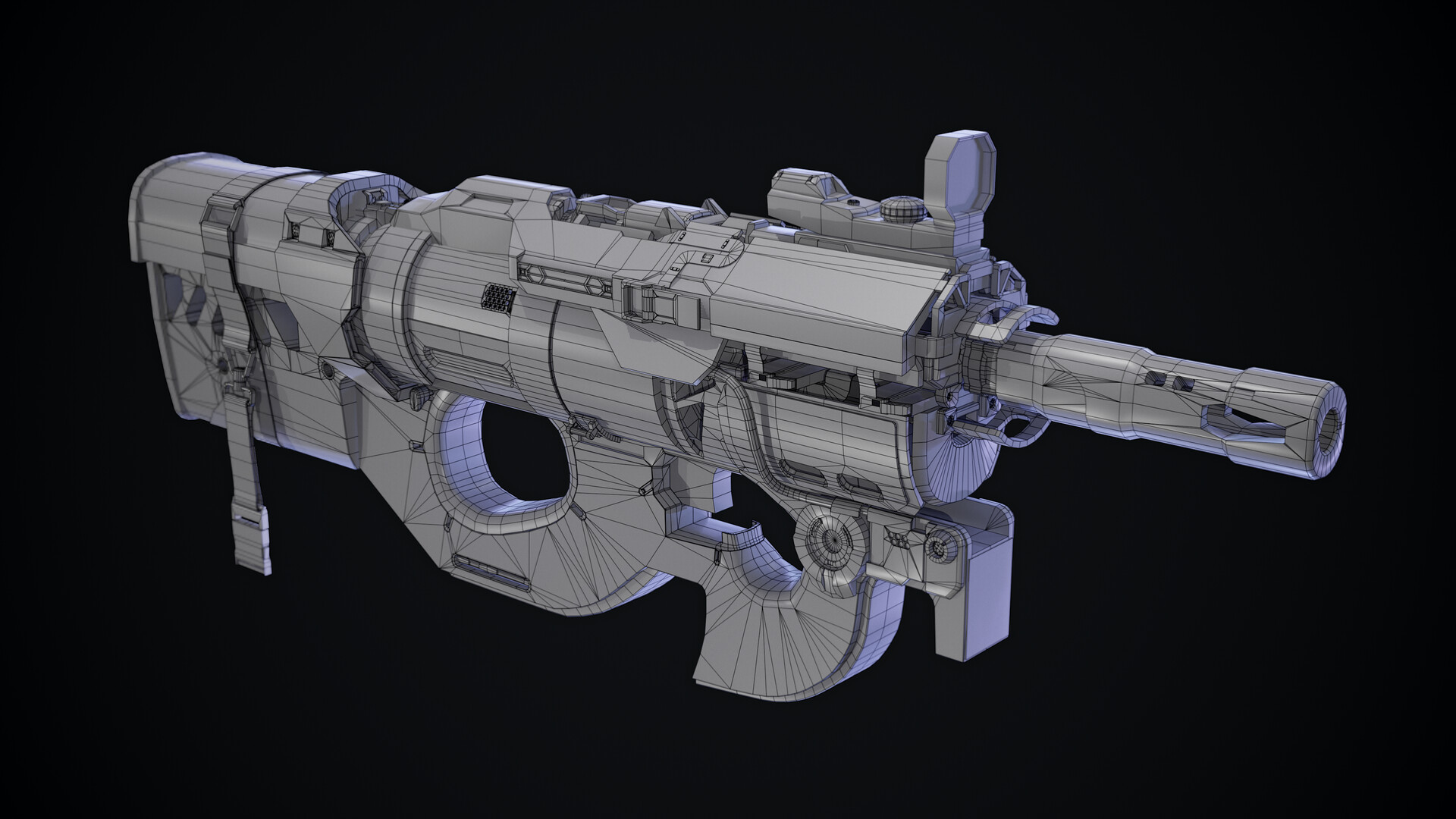 Wouter Gillioen - P91 - Futuristic P90