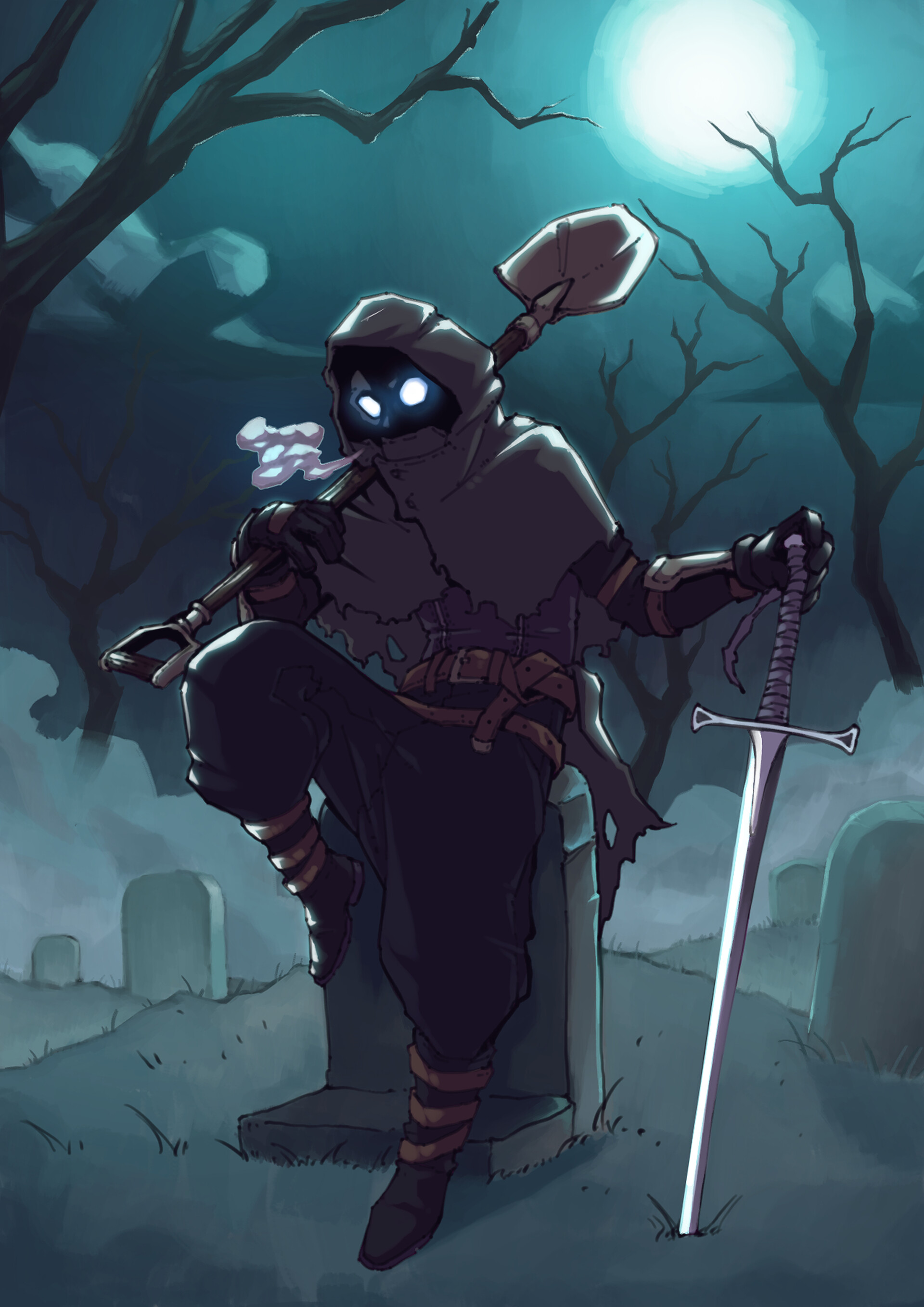 ArtStation The Grave Keeper