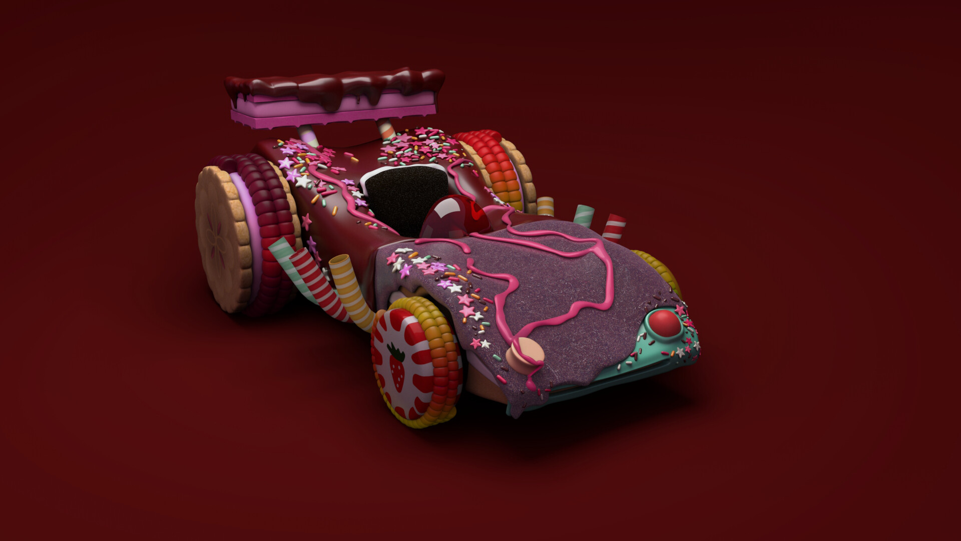 wreck it ralph vanellope car