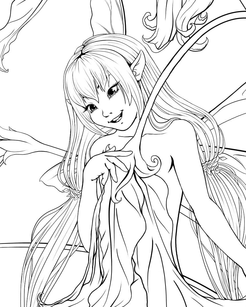 Amazoncom Magical Manga Fairies Coloring Pages for Teens and Adults  9798375239408 Schoenenberger Anna Maria Books