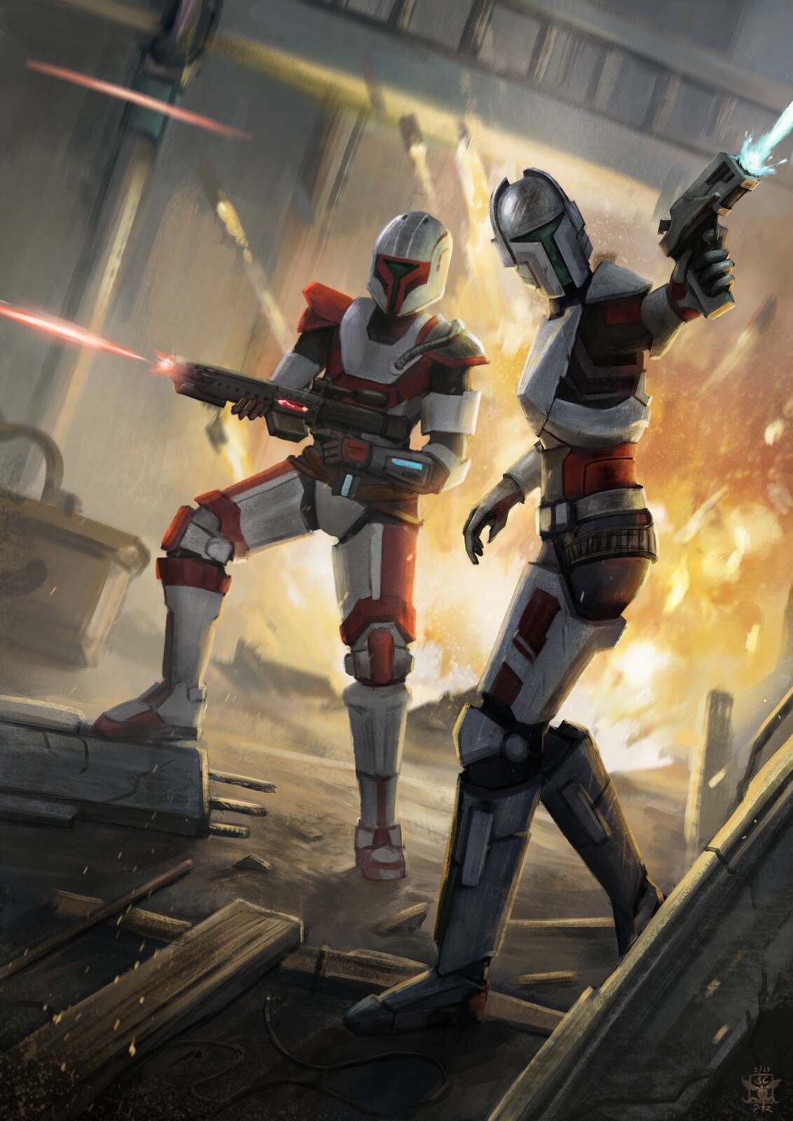 Mandalorian Shootout