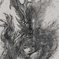 Artstation 磯女 Sea Witch Shukai Horikawa Artstation 磯女 Sea Witch Shukai Horikawa