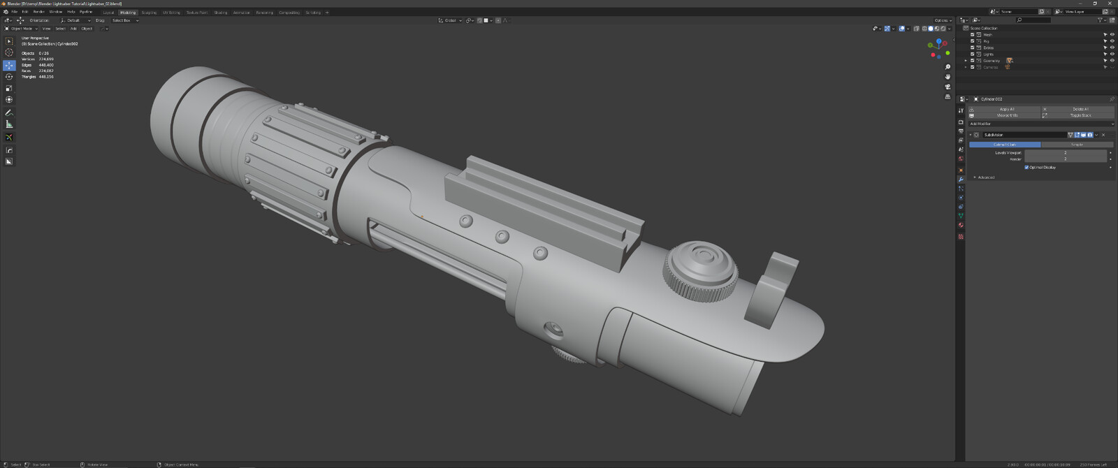 Lightsaber Model