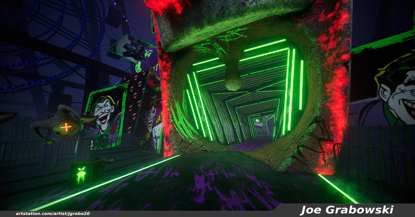 Joe Grabowski DC FanDome 2020 Joker Escape Room