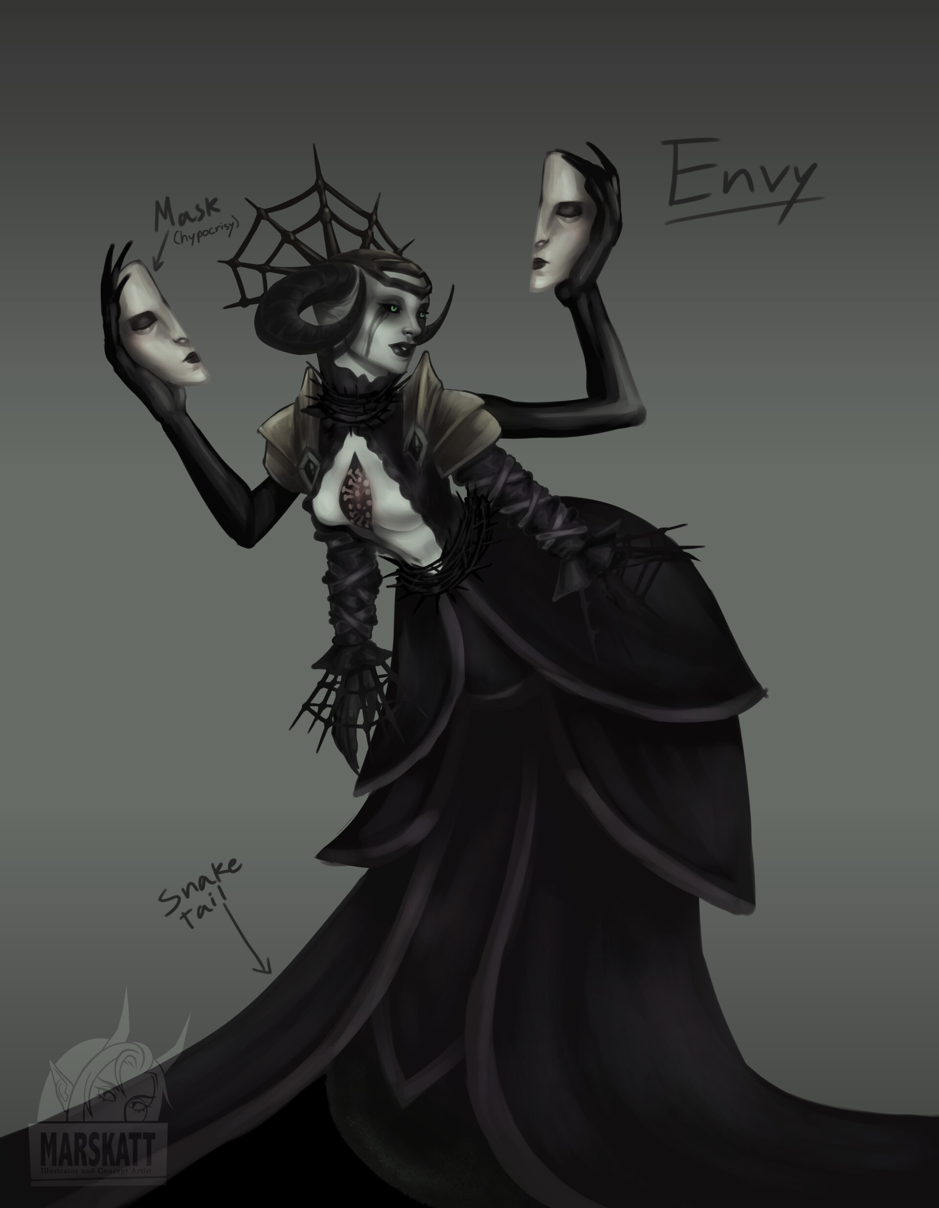 ArtStation Envy Character Exploration