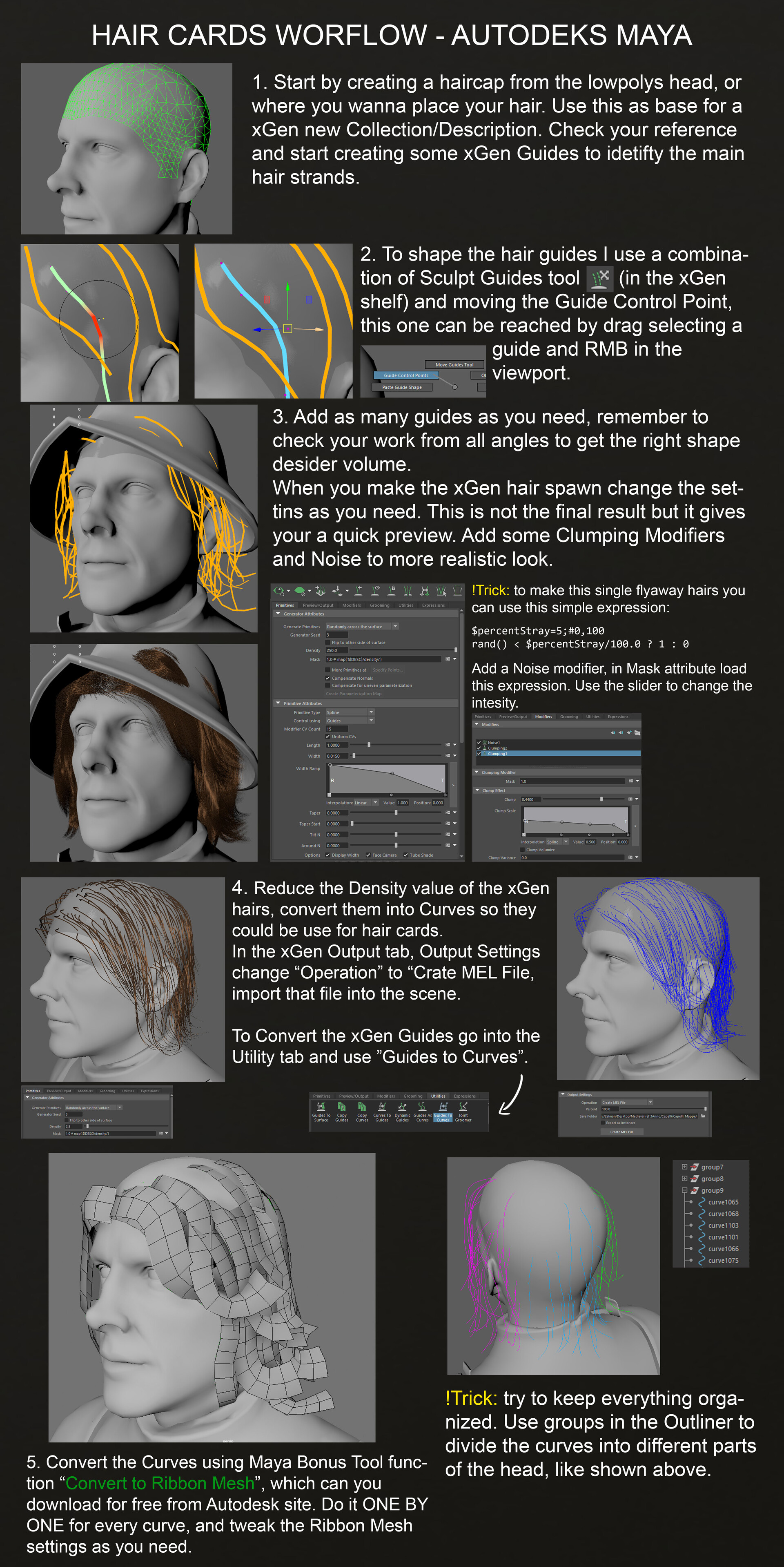 ArtStation - Real-Time Hair Cards + Wind Breakdown