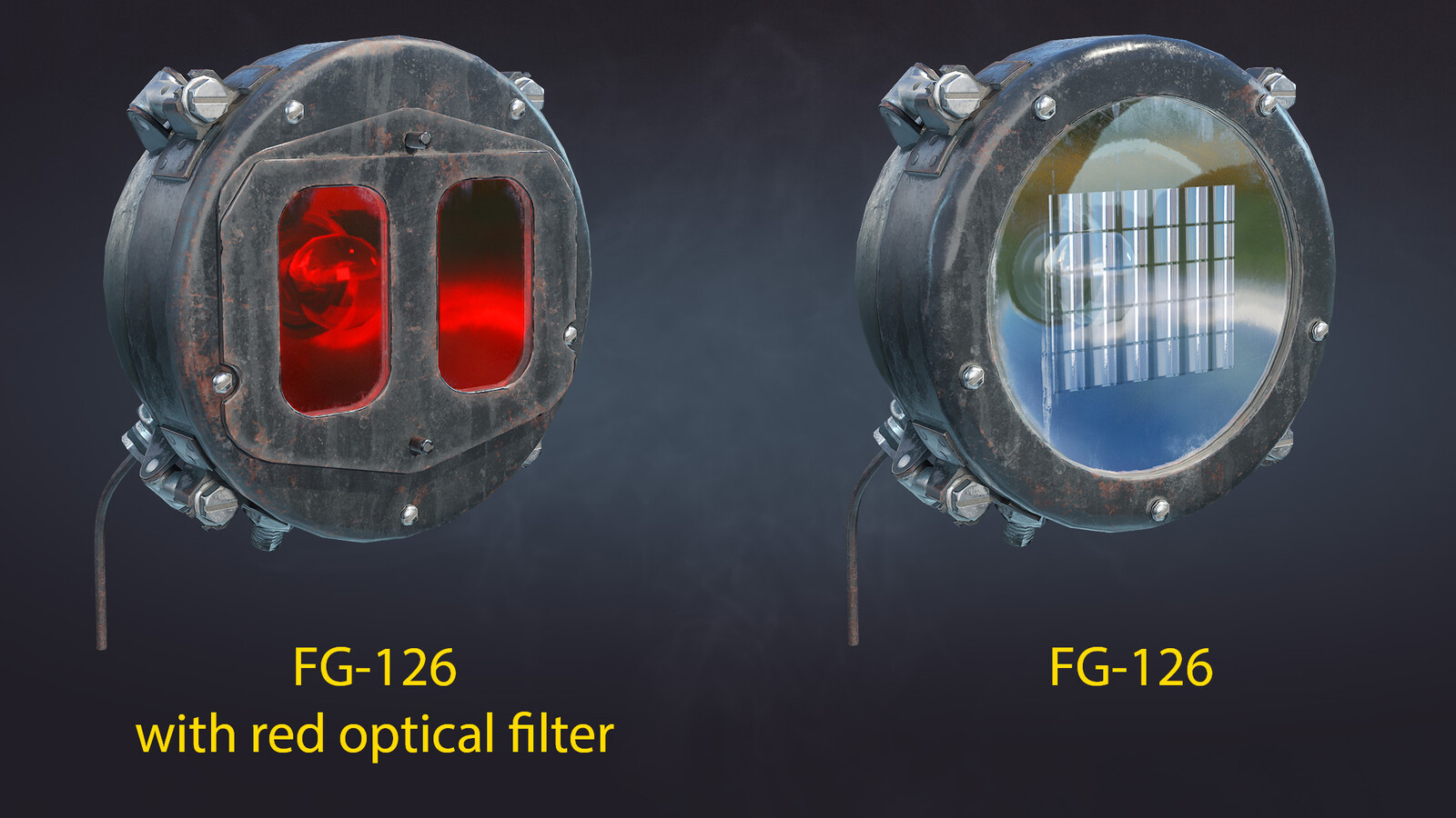 Military headlight FG-126