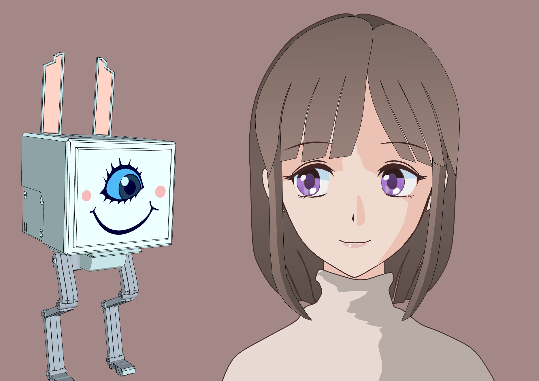 Tetsuya Watanabe Lightwaveで2dのキャラクターを作るテストです Tetsuya Watanabe Lightwaveで2dのキャラクターを作るテストです