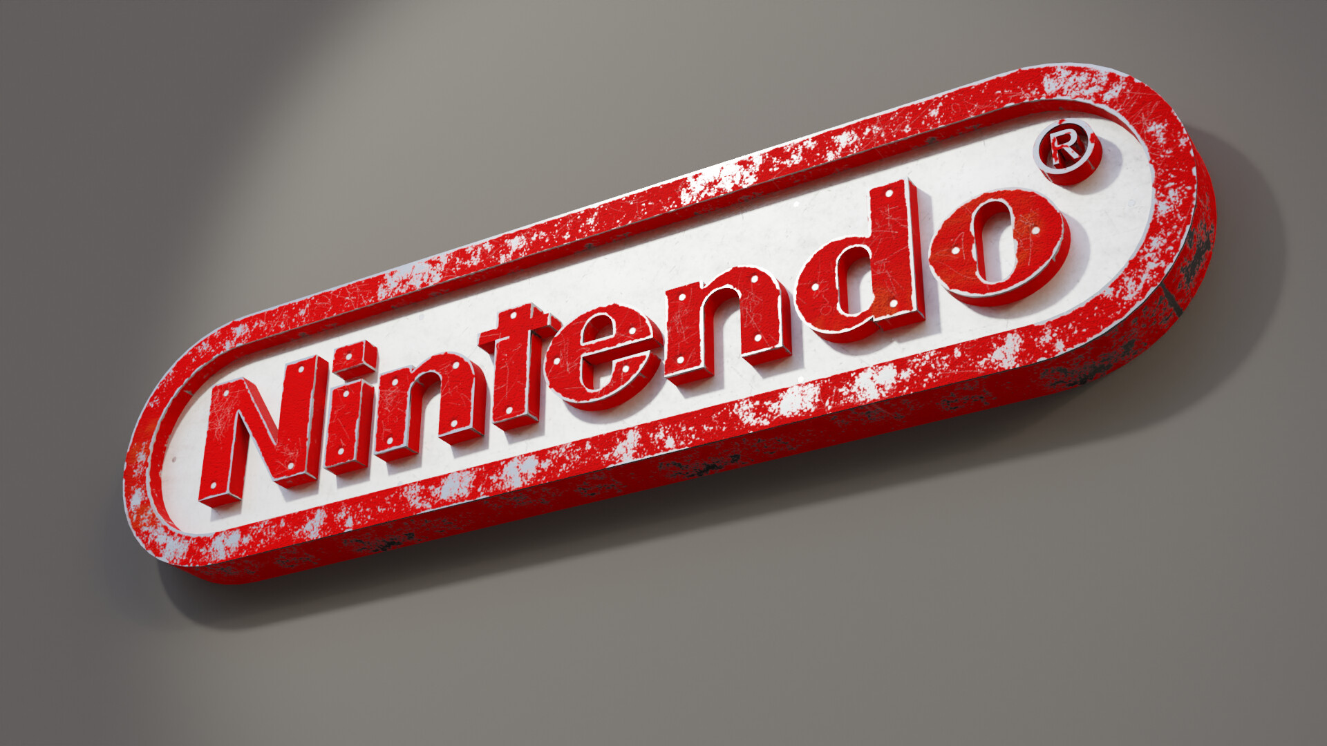 Santiago Shang Nintendo Metal Logo