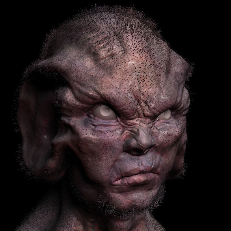 Sci-fi head