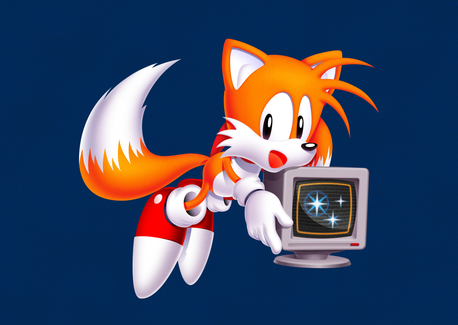Tails (Screensaver Style)