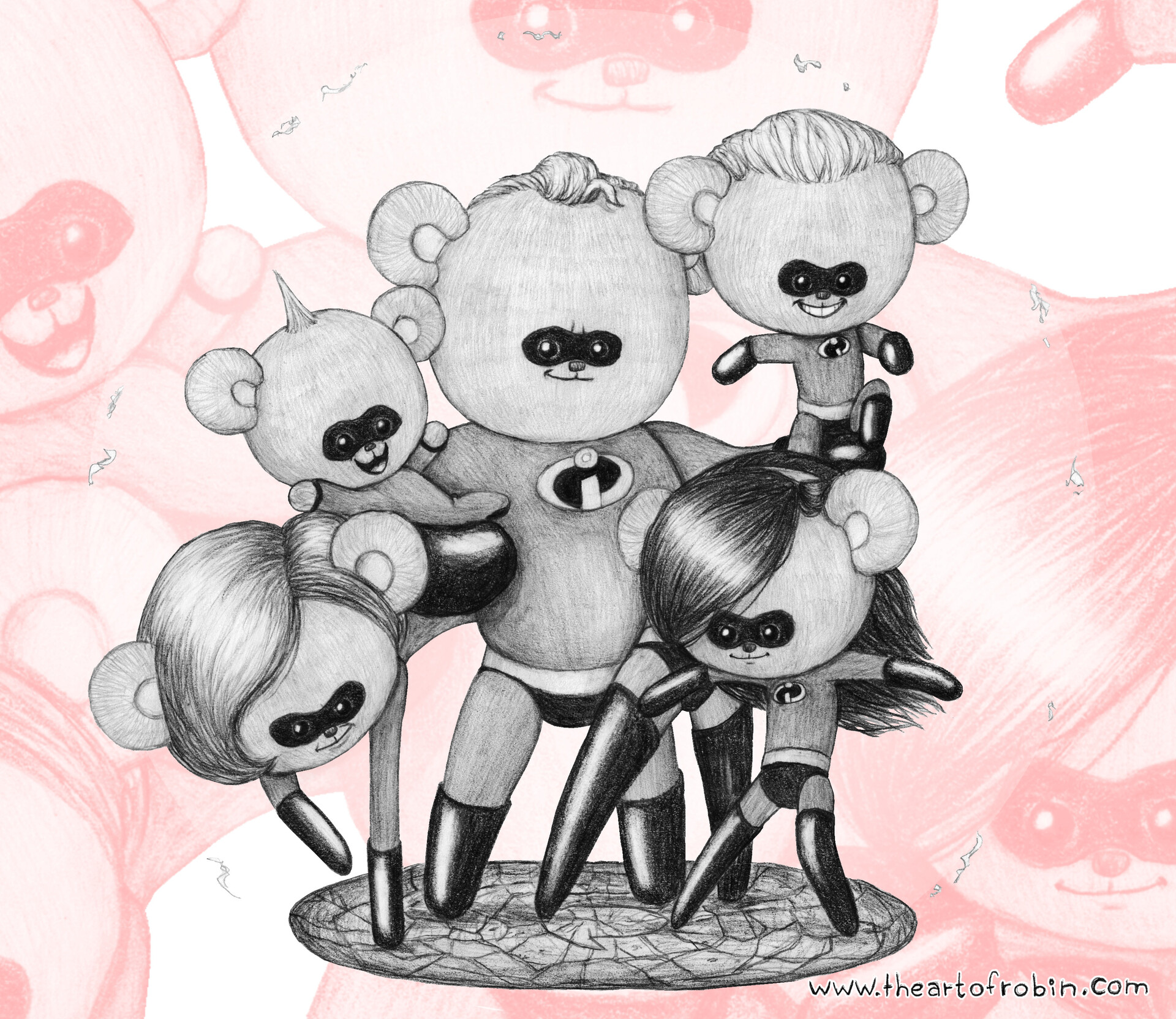incredibles teddy