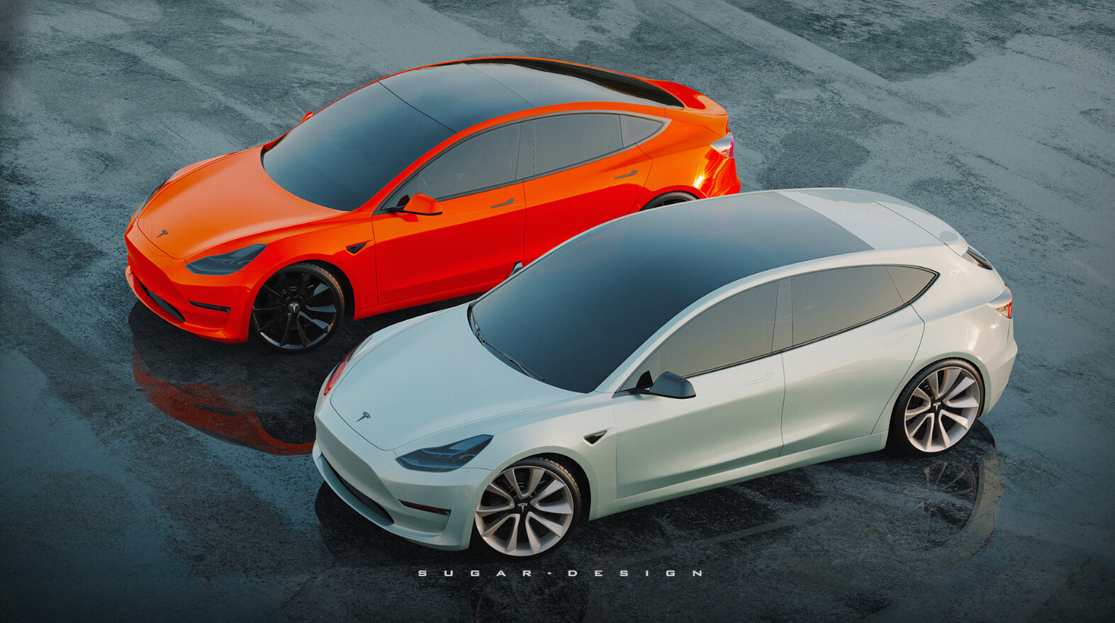 sugar chow tesla model2 model 3