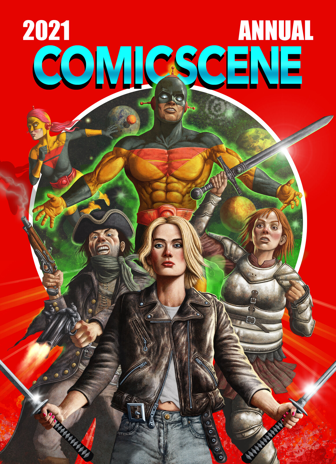 ComicScene 2021 Annual Cover ( text )