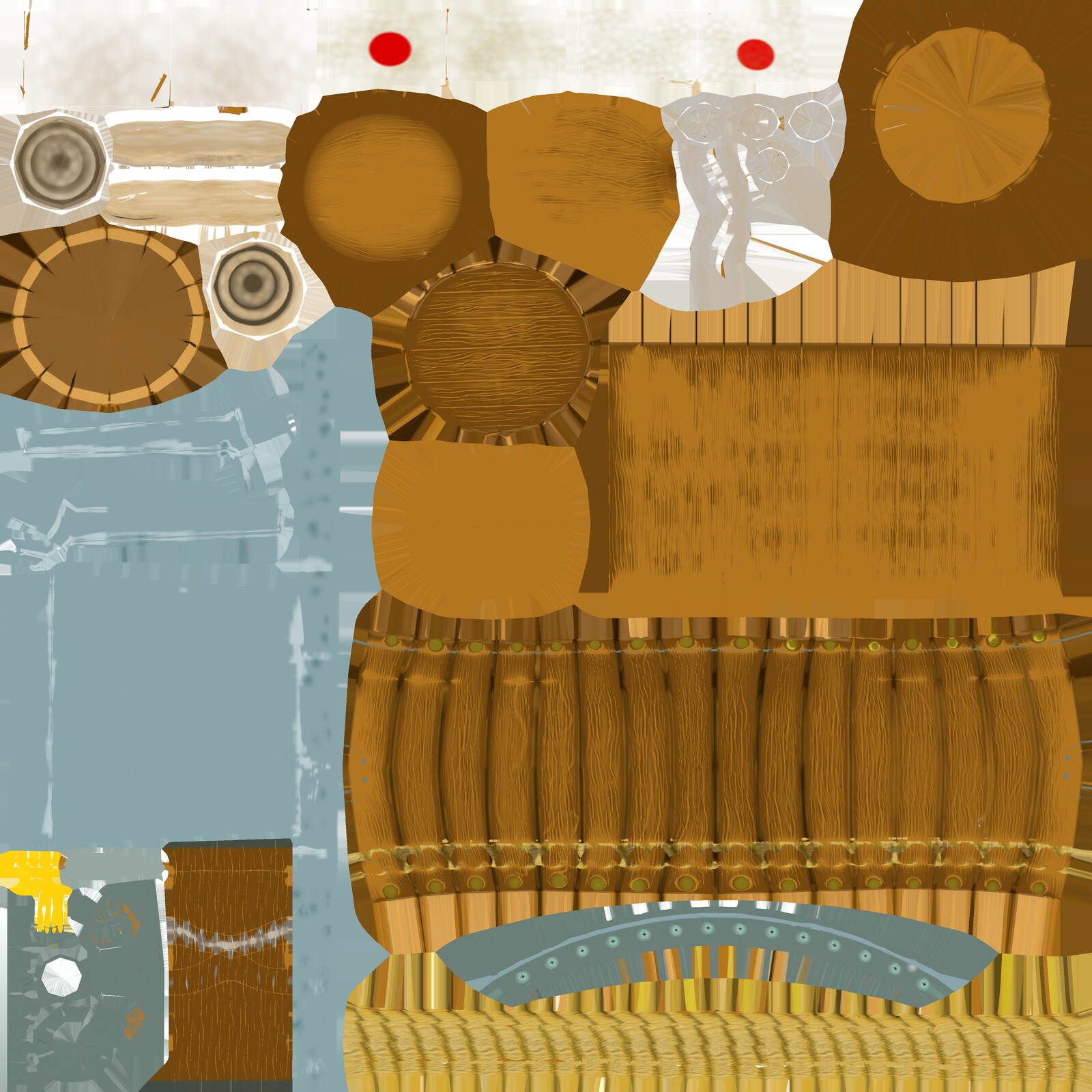 Base color texture map.