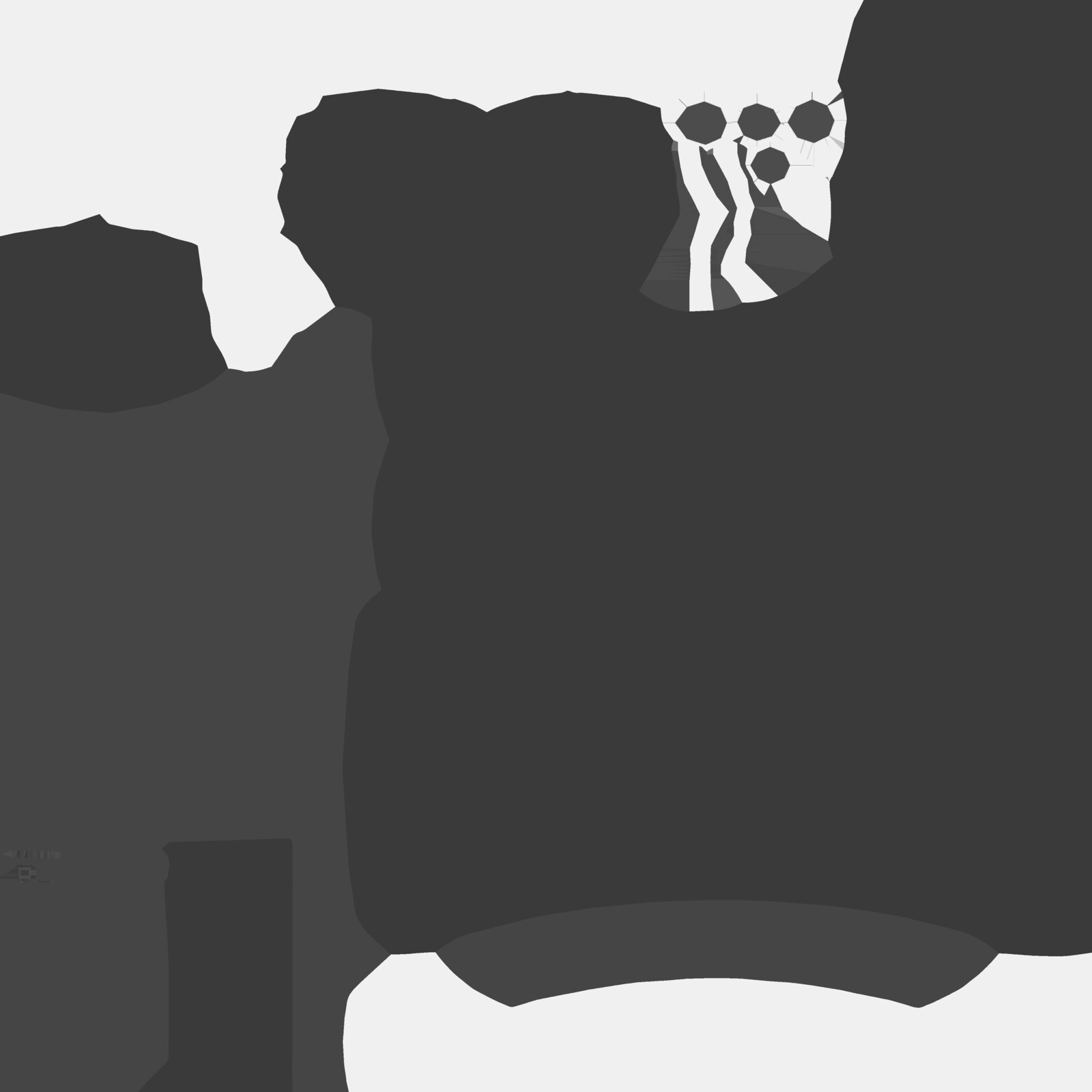 Roughness texture map.
