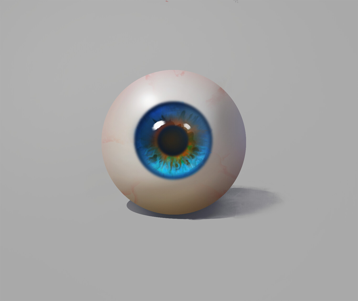 ArtStation - Eyeball Painting , Lívia Carabetta