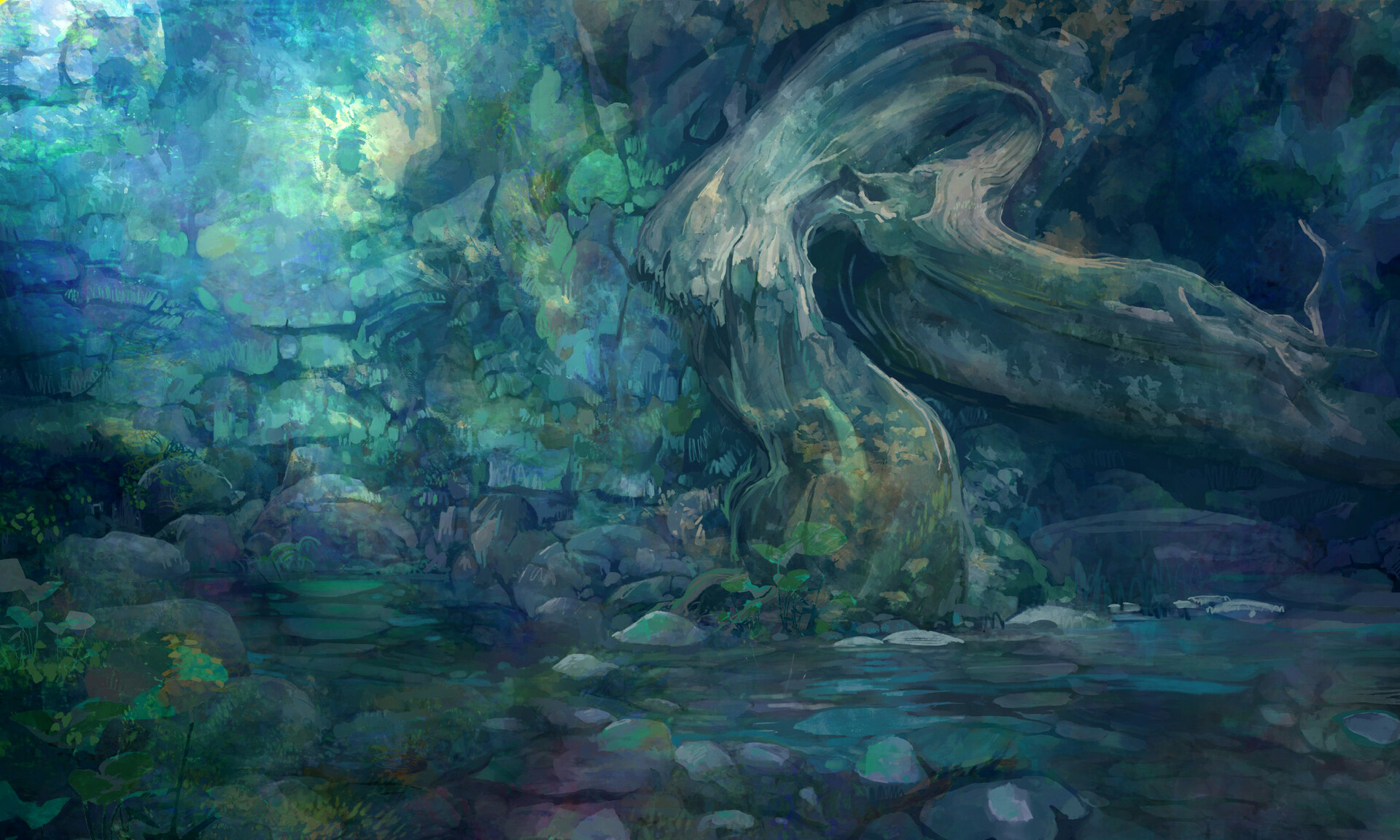 ArtStation - Ona IV background