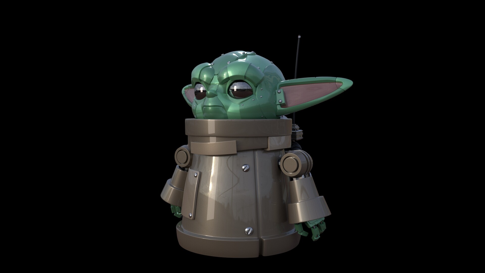 ArtStation Robot Grogu