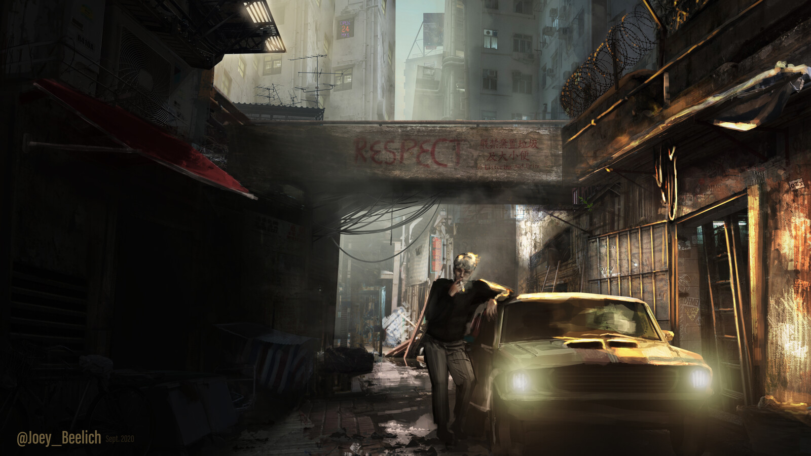 Alley Scene - Concept