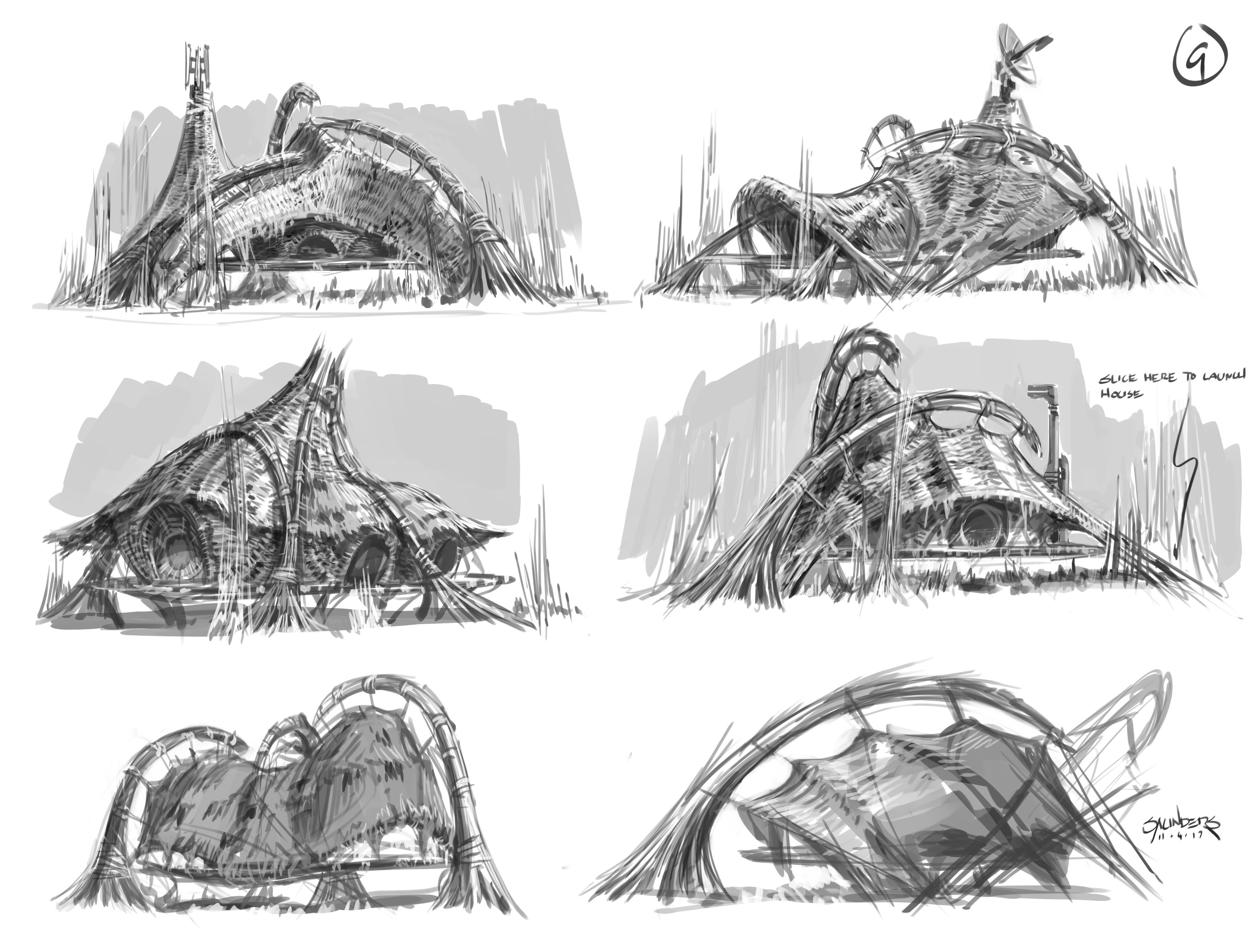 One of many pages of quick sketches for how the reed-based architecture might  work.