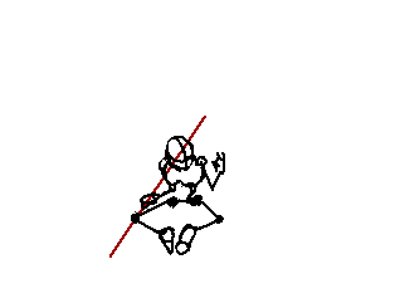 Stick fight pixel art