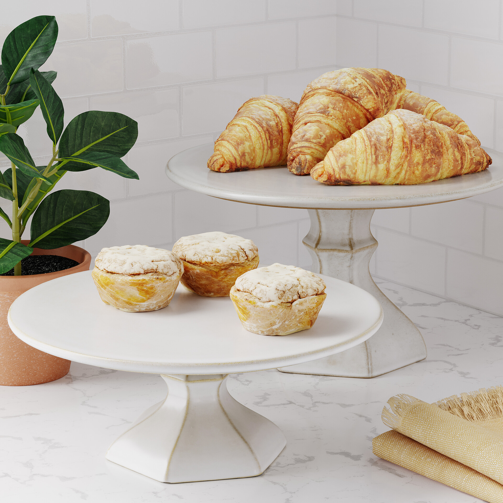 David Mansch Illustration and 3D Character Modeler Hearth & Hand cake