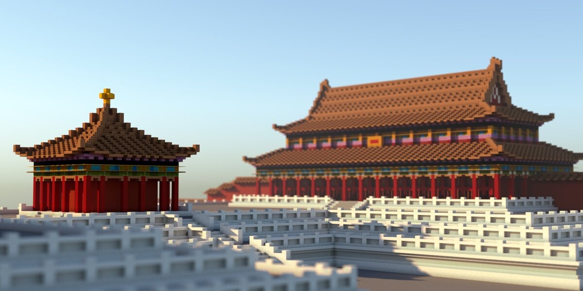 Chinese Fortress Minecraft Map