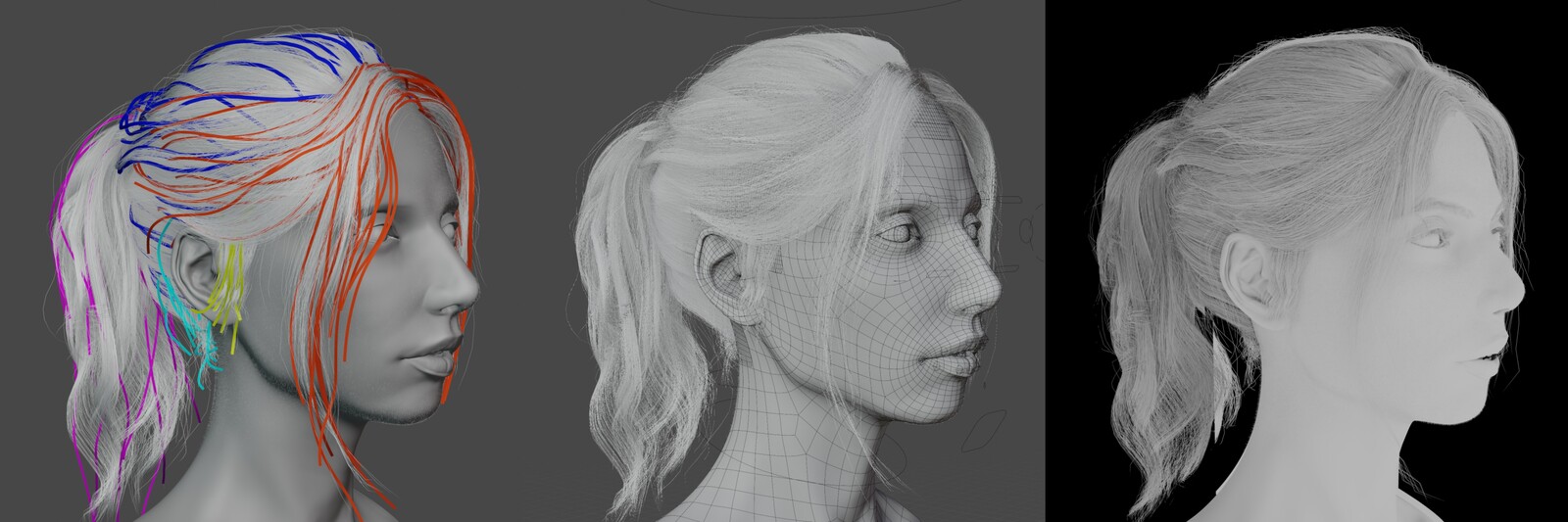 Solid + Wireframe + AO