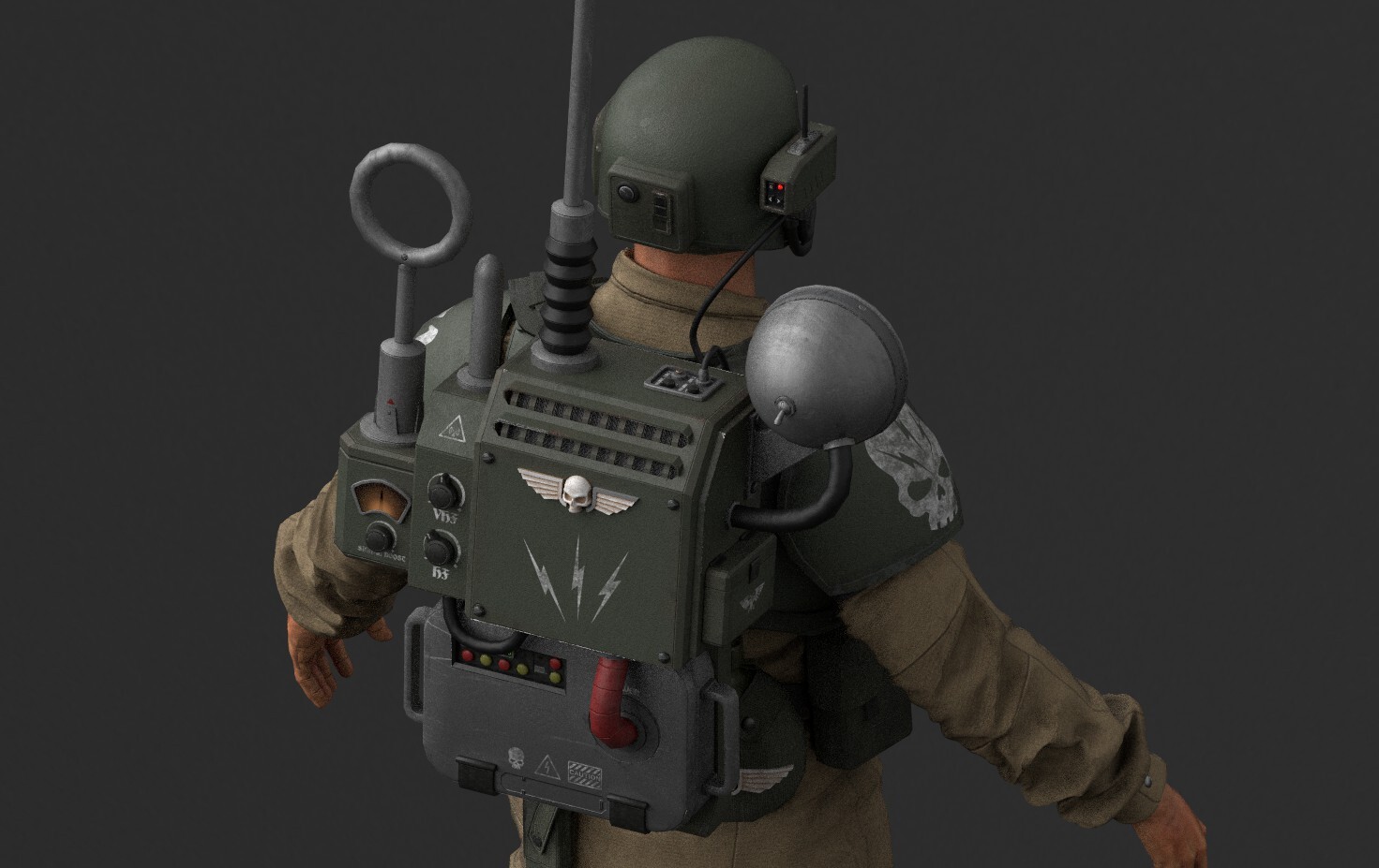 imperial guard vox caster