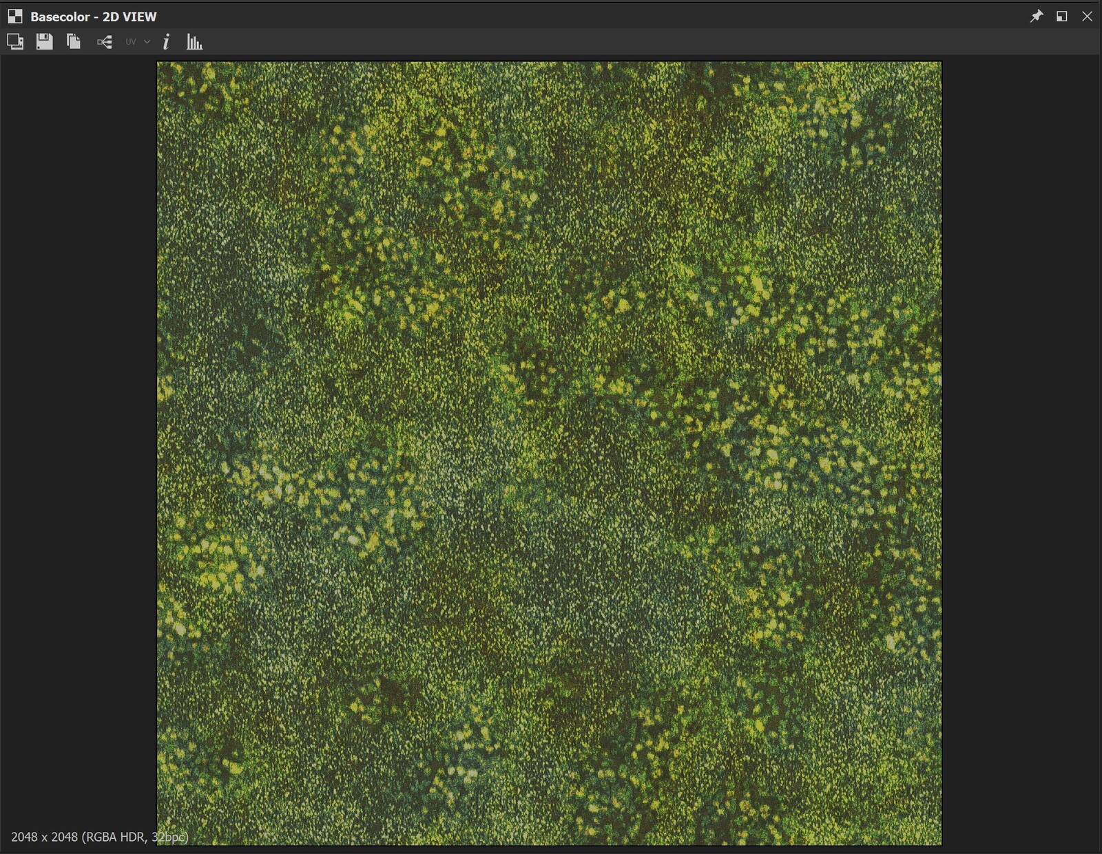 2d Dev view from Substance Designer