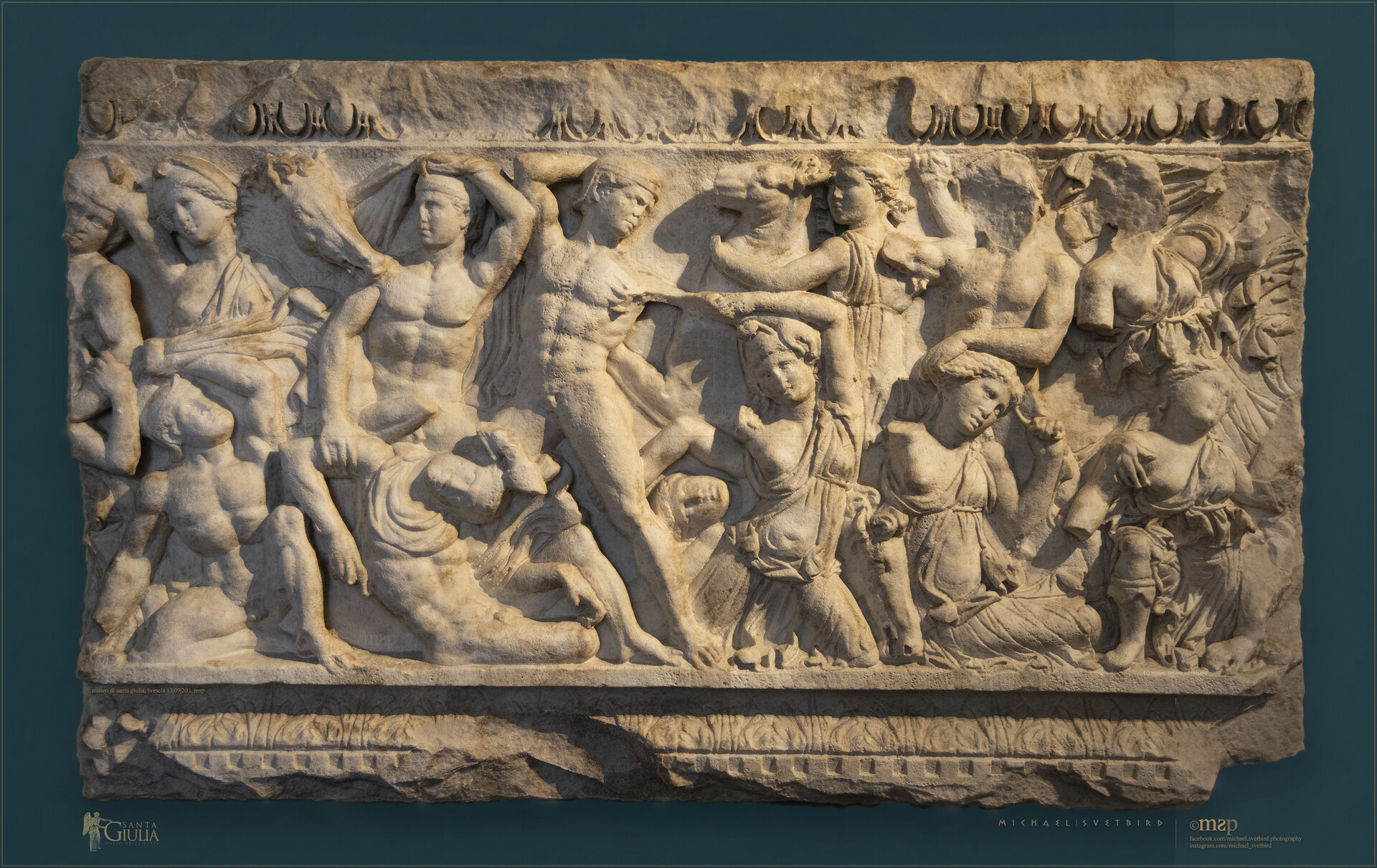 ArtStation "The Battle of the Amazons" "La Battaglia delle Amazzoni