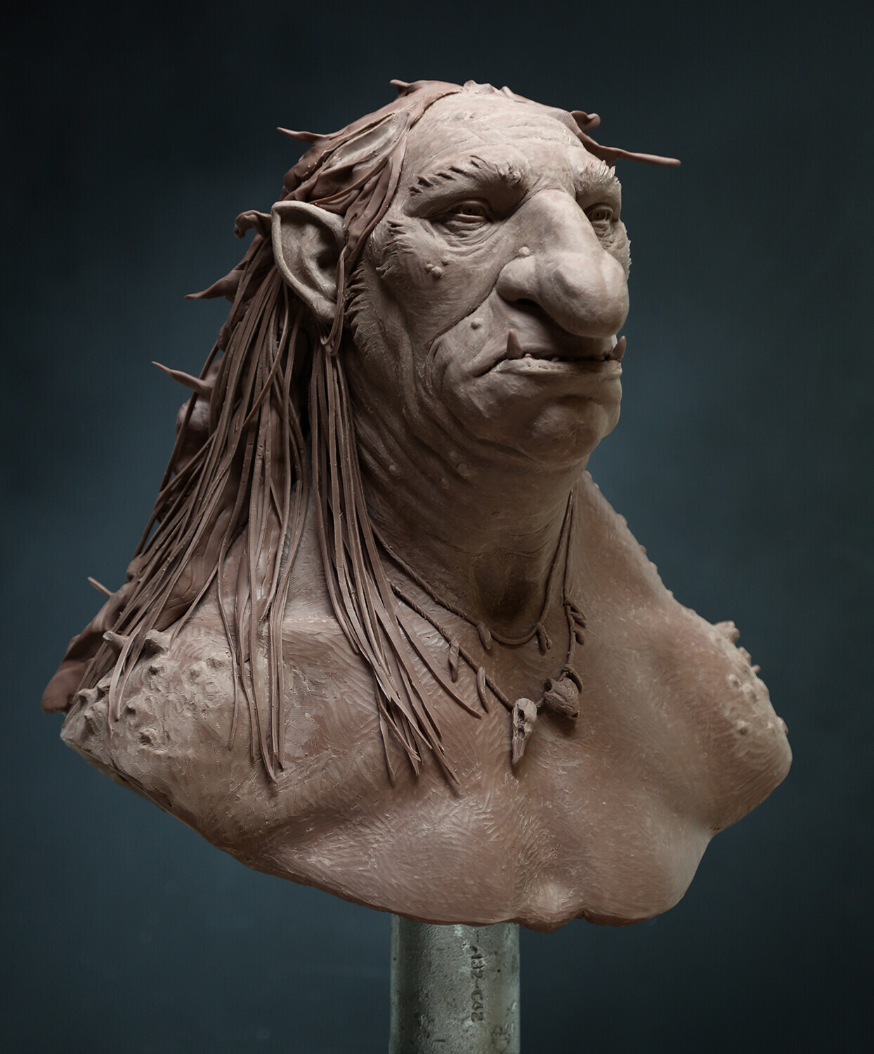 Artemis Fowl 2017, Troll Concept Bust (Original Concept by Rob Bliss)
