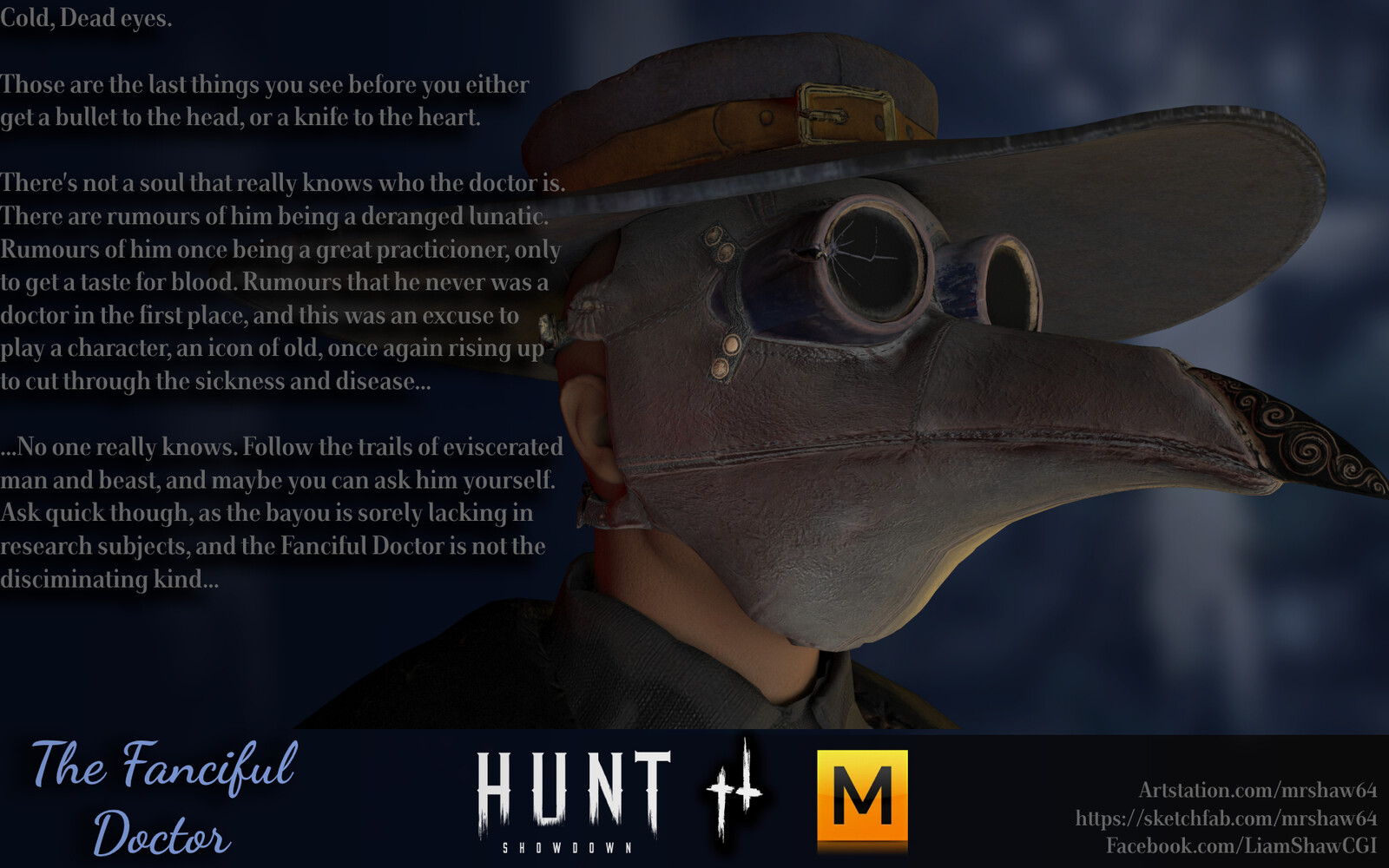 A secondary render with the character bio!