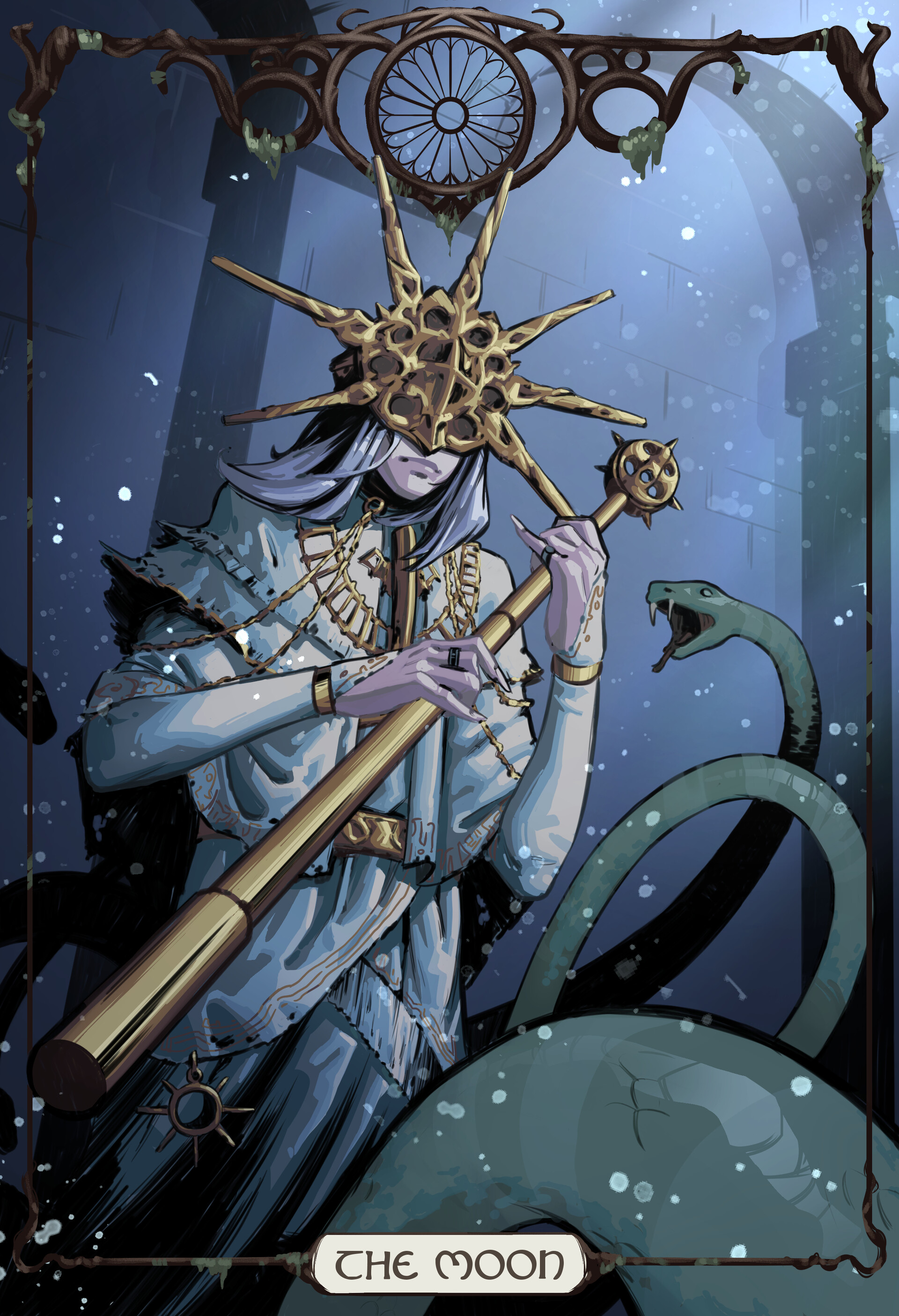 Andrea Adiletto - The Moon - The Dark Sun Gwyndolin